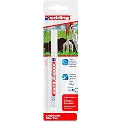 Edding Marcador Permanente Para Exterior 8055 Blanco Blister