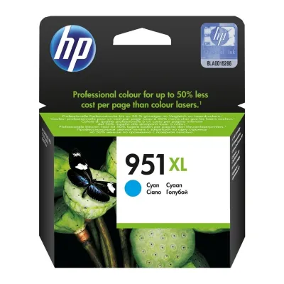 HP Tinta Cian Nº 951 XL para OfficeJet Pro 8100/8600