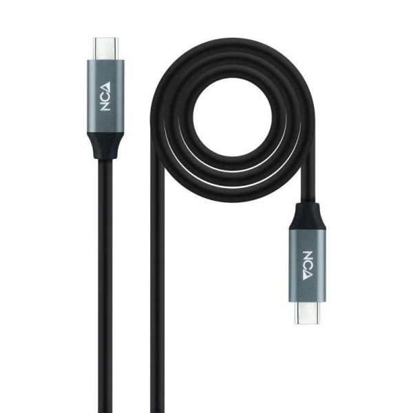 Nanocable Cable Usb 3.2 Gen2X2 100W 4K/60Hz Usb-C M/M - Longitud 3M - Color Negro