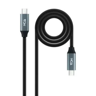 Nanocable Cable USB 3.2 Gen2x2 100W 4K/60Hz USB-C M/M 3m Negro