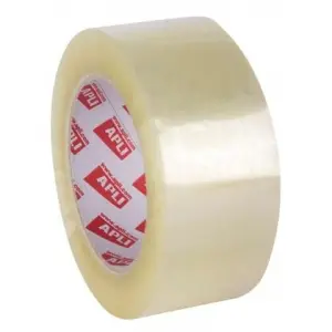 Apli Precinto Estándar Sin Ruido 28 Micras 48mm x 132m PP Acrílico Transparente