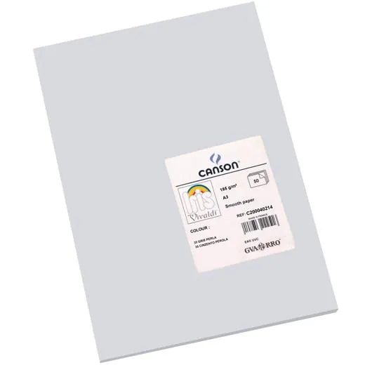 Iris Cartulina 297X420Mm 185Gr Gris Perla -50U-