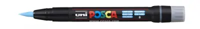 Posca PCF-350 Marcador de Pintura Punta Acrílica Estilo Pincel Color Azul Claro