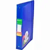 Carchivo Carpeta Anillas 4 X 40mm A4+ Con Goma PP Dune Azul