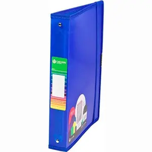 Carchivo Carpeta Anillas 4 X 40mm A4+ Con Goma PP Dune Azul