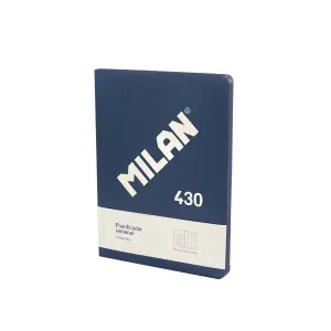 Milan Planificador Semanal y Mensual Encolado 95gr/m² Color Azul
