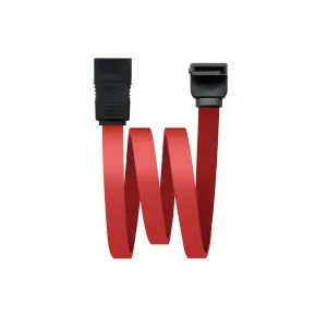 Nanocable Cable Datos SATA Acodado 0.50m Rojo