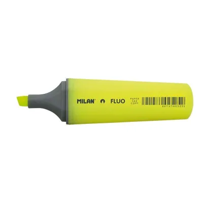 Milan Marcador Fluorescente Punta Biselada 1-4.8mm Color Amarillo