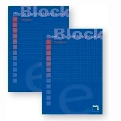 Pacsa Block Examen 50H A4 60gr Rayado Horizontal Encolado