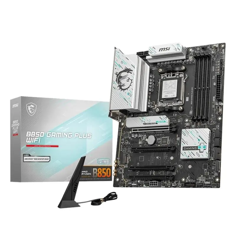 MSI B850 Gaming Plus WIFI Placa Base AMD B850 Zócalo AM5 ATX