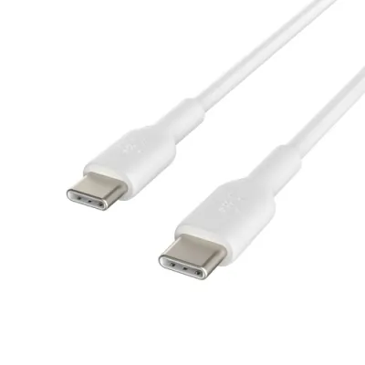 Belkin Cable USB-C a USB-C 1M Boost Charge Color Blanco CAB003BT1MWH