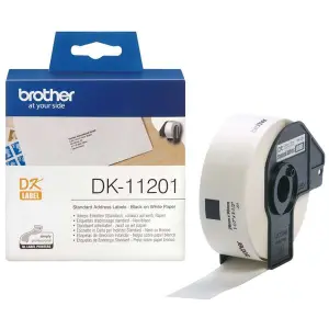 Brother Etiquetas De Dirección Estándar De Papel 29X90mm QL710W - 400 Etiquetas