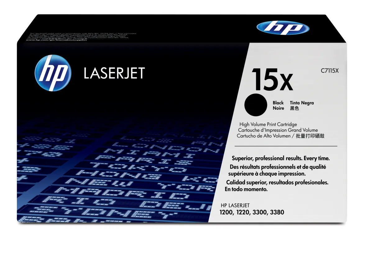 TONER NEGRO LASERJET 1000 W 1005 W 1200 N 1220 3380 - 15 X