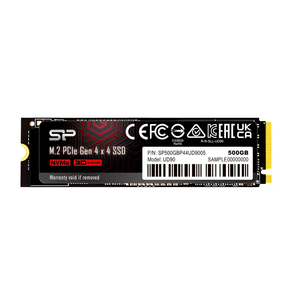 Silicon Power UD90 500GB NVMe PCIe Gen 4x4 SSD