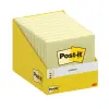 Post-it Bloc de 100 Z-Notas Adhesivas Reposicionables Cuadradas 76x76mm Amarillo Claro