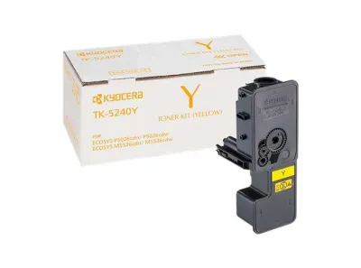 Kyocera TK5240 Amarillo Cartucho de Tóner Original 1T02R7ANL0/TK5240Y