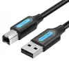 Vention Cable Impresora USB 2.0 Macho a USB-B Macho 0.5m Negro