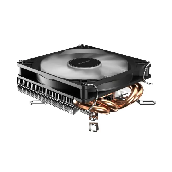Unykach Unycool H37 Disipador Compacto CPU Multisocket con Ventilador de 90mm Negro