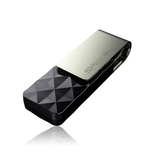 Silicon Power Memoria USB Blaze B30 64GB USB 3.1 Gen1 Negra