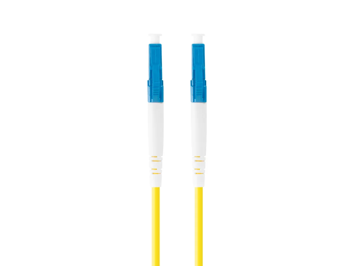 Lanberg FO-LULU-SS11-0010-YE Cable de fibra óptica e InfiniBand 1 m LC Amarillo