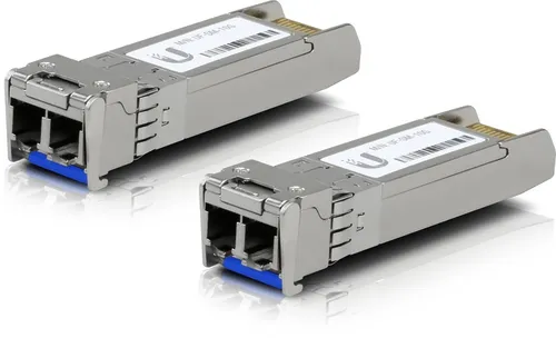 Ubiquiti UACC-OM-SM-10G-D-2 Módulo Transceptor SFP+ 10Gbps 1310nm Fibra Óptica