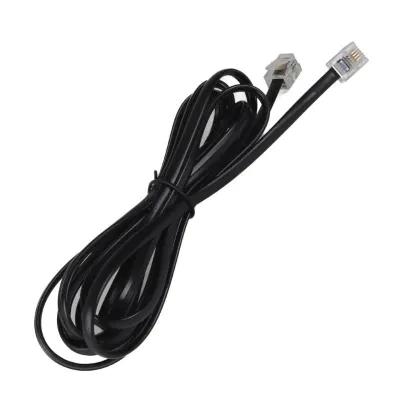 iggual Cable RJ11 2 Metros para Cajones Portamonedas IRON