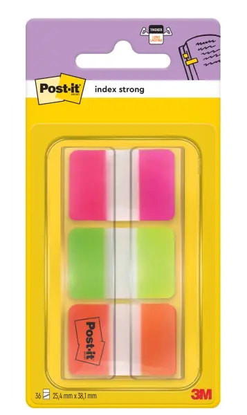 Post-it Dispensador Con 36 Marcadores Reposicionables Rectangulares Colores Surtidos