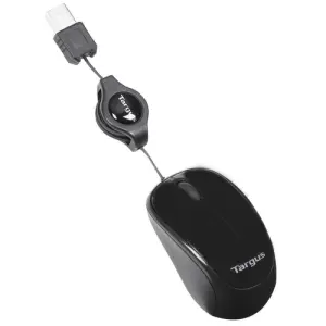 Targus AMU75EU Ratón Ambidextro USB Tipo A 1000 DPI para Viajes