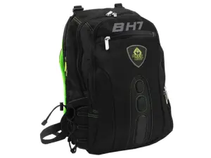 Keep Out BK7 Mochila Gaming para Portátiles 15,6" con Múltiples Bolsillos Negro y Verde