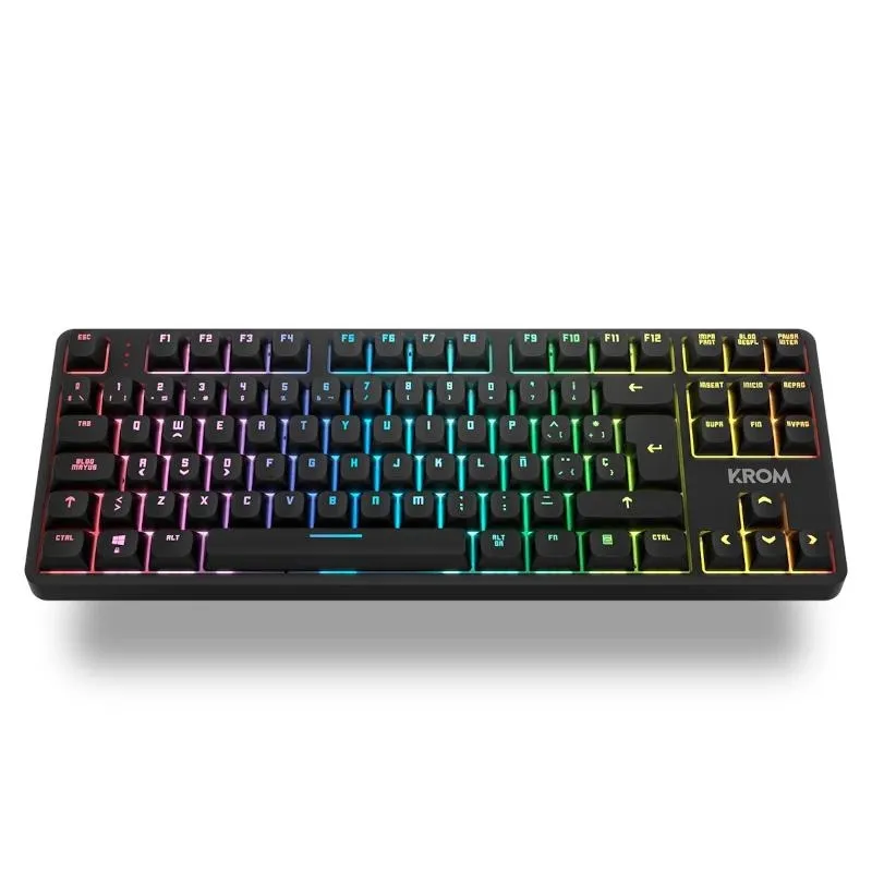 Krom Mini Teclado Kernel Pro Mecanico Inalam. Rgb
