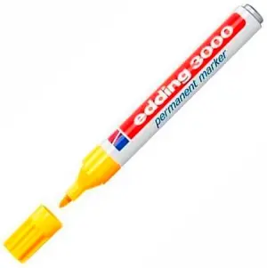 Edding Marcador Permanente 3000 Amarillo