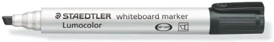 Staedtler Lumocolor 351 Marcador para Pizarra Blanca Punta Biselada 2-5mm Negro Secado Rápido
