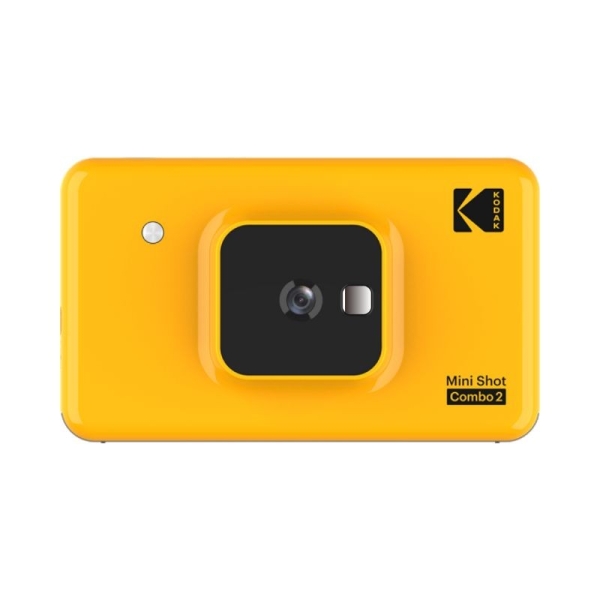 Kodak Mini Shot 2 Camara Digital Instantanea Bluetooth 10Mp - Pantalla Lcd 1.7" - Flash Integrado - Espejo Para Selfies - Color Amarillo