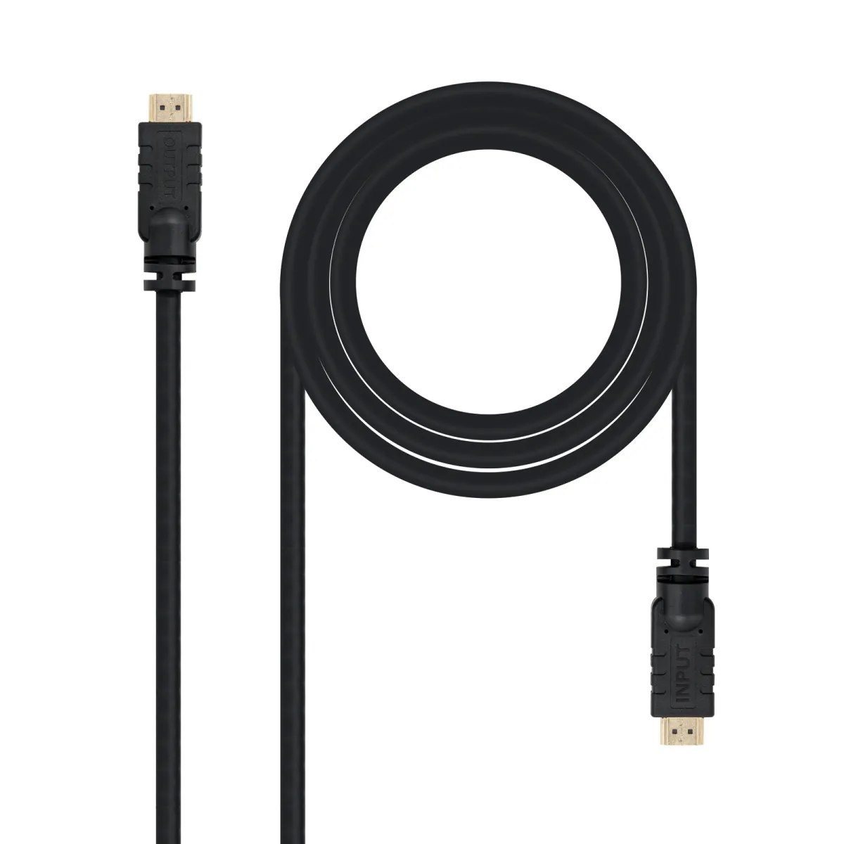 Nanocable Cable HDMI v1.4 Macho a Macho con Repetidor 15m Alta Velocidad Negro