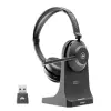 Axtel ONE BT Auriculares Inalámbricos con Micrófono - 40 Horas de Autonomía, Cancelación de Ruido, Bluetooth, Base de Carga