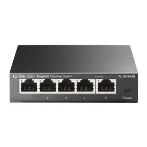 TP-LINK SG105S Switch No Gestionable 5 Puertos Giga Carcasa Metálica