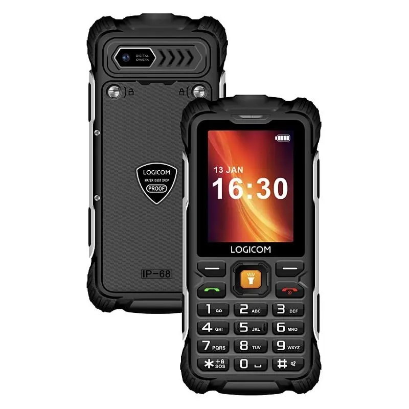 Logicom Xtrem 60 Móvil Básico 4G 2.40" DS IP68 Negro