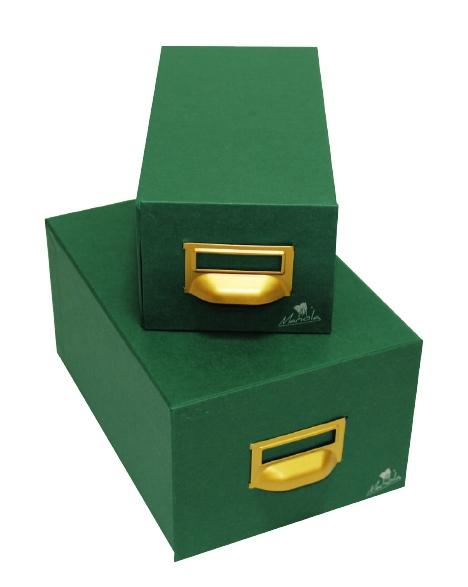 Mariola Fichero Cartón Forrado Geltex 1000 Fichas De 150X100 Verde