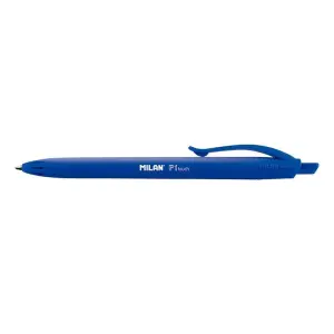 Milan P1 Touch Bolígrafo Retráctil 1mm Punta Redonda Tinta Aceite Azul 1.200m