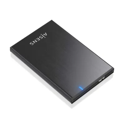 Aisens Caja Externa 2.5" ASE-2528B 9.5mm SATA a USB 3.0/USB 3.1 Gen 1 - Negro