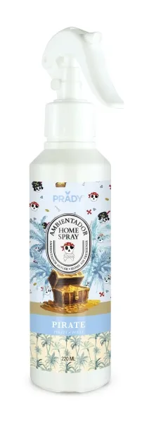 Prady Ambientador Home Spray Pirate 220 ml - Spray Pulverizador