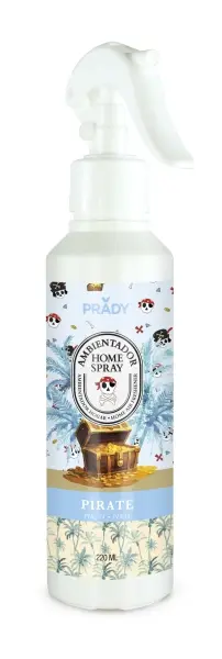 Prady Ambientador Home Spray Pirate 220 ml - Spray Pulverizador