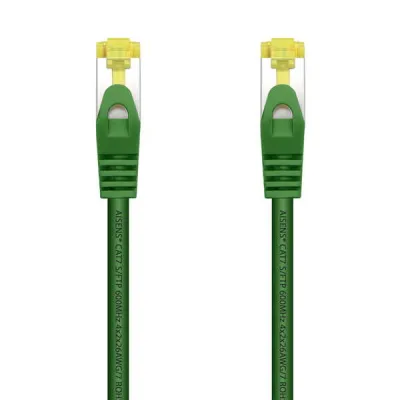 Aisens Cable de Red RJ45 LSZH Cat.7 600 MHz S/FTP PIMF AWG26 - 2.0M Verde