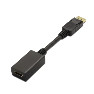 Aisens Conversor Displayport A Hdmi, Dp/M - Hdmi A/H Negro 15Cm