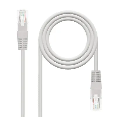 Nanocable Latiguillo UTP Cat 6 25 M Gris