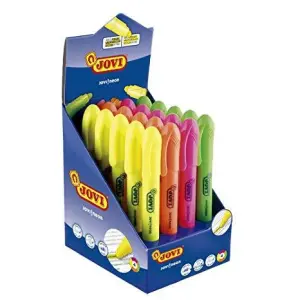 Jovi Gel Textmarker Expositor 20 Marcadores Fluorescentes Color Surtido