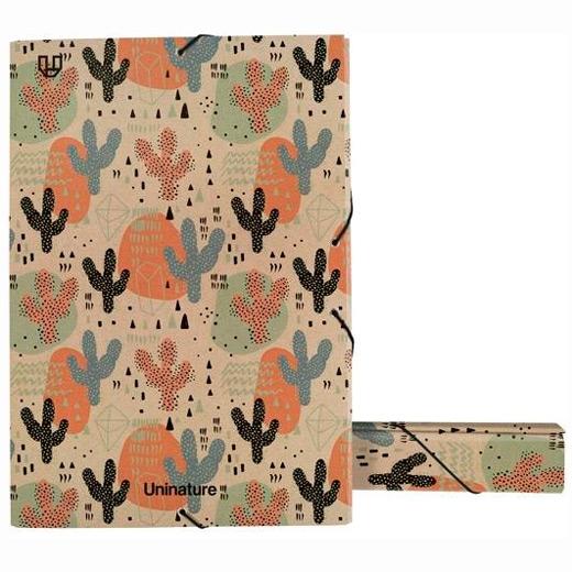 Grafoplás Caja De Proyectos 5Cm Forrada Uninature Cactus