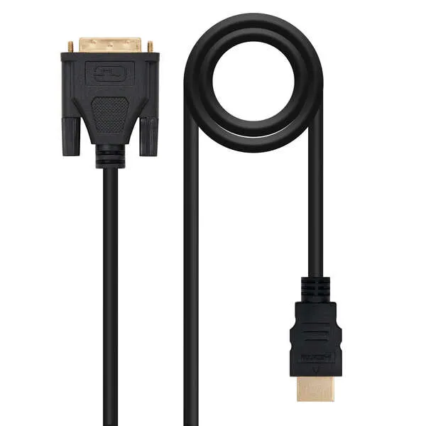 Nanocable Cable Dvi 18+5 Macho A Hdmi Macho 3M - Color Negro
