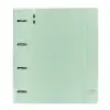 Safta Carpeta 4 Anillas PP Foam 35mm con 100 Hojas A4 Verde Pastel 27x32x4cm