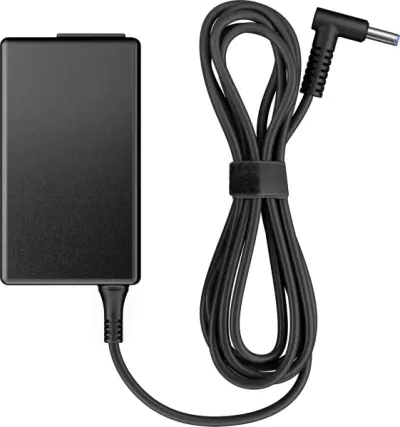 HP 65W Smart AC Adapter - Adaptador de Corriente Compacto y Ligero, Cable 1.8 m, Negro